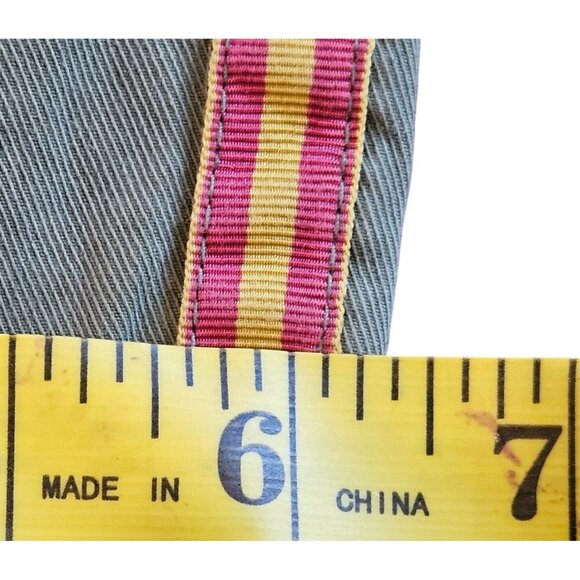 Nili Lotan Women Olive Stripe Pant M Utility Tailored Parisian Street Soft Power - Picture 12 of 15